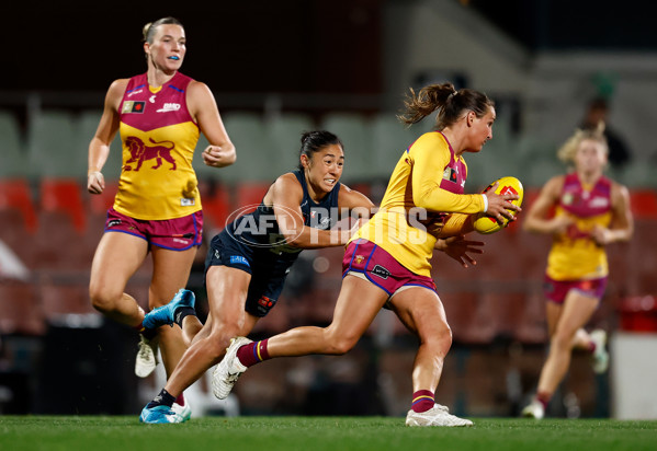 AFLW 2024 Round 06 - Carlton v Brisbane - A-55119963