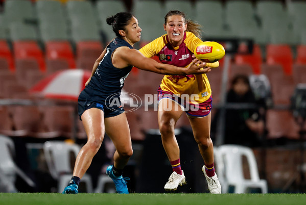 AFLW 2024 Round 06 - Carlton v Brisbane - A-55120447