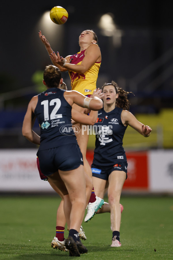 AFLW 2024 Round 06 - Carlton v Brisbane - A-55120460