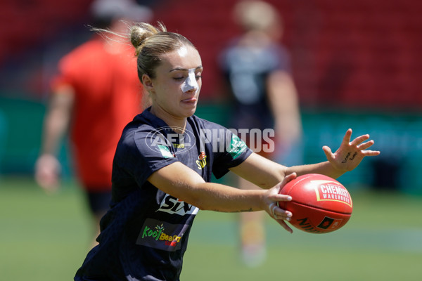 AFLW 2024 Round 06 - Gold Coast v Essendon - A-55123819