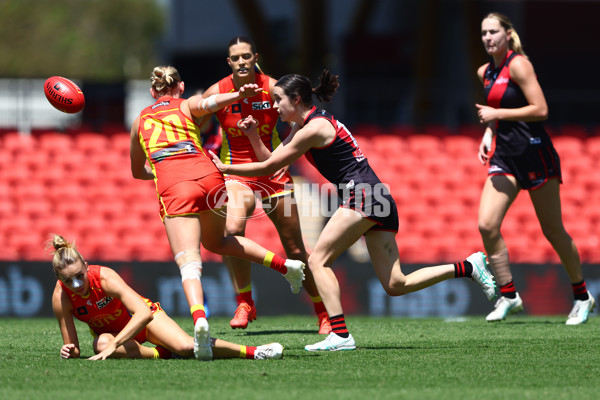 AFLW 2024 Round 06 - Gold Coast v Essendon - A-55125742