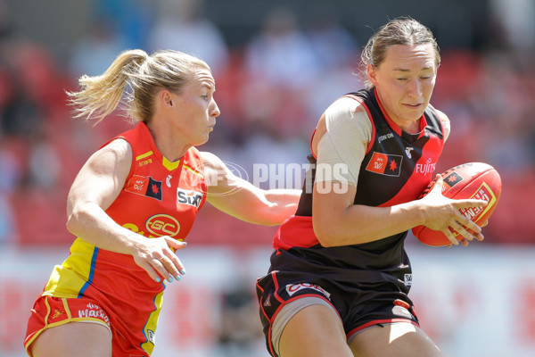 AFLW 2024 Round 06 - Gold Coast v Essendon - A-55125767