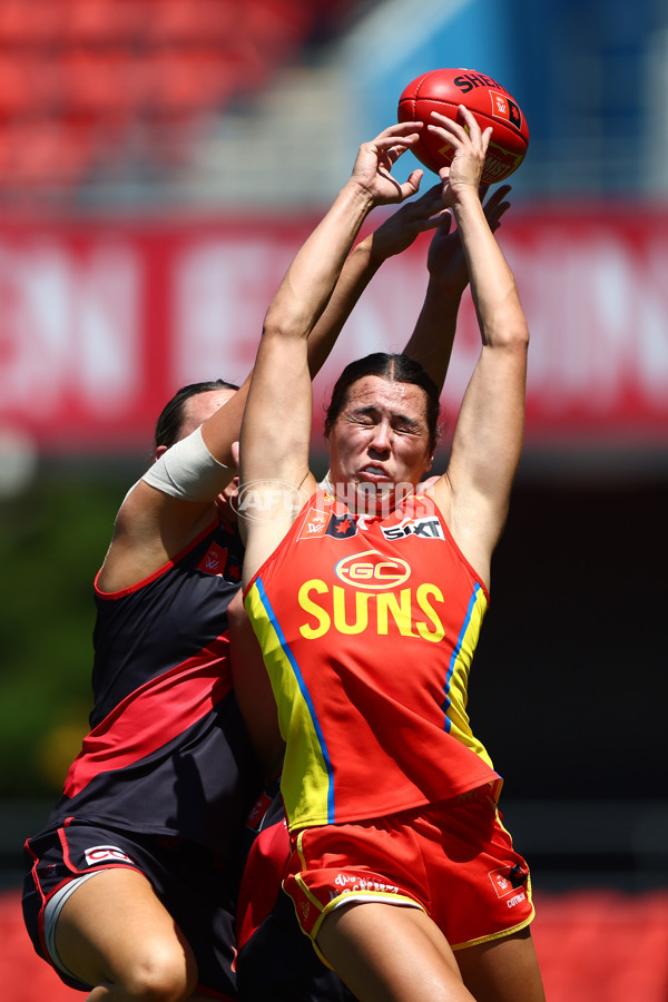 AFLW 2024 Round 06 - Gold Coast v Essendon - A-55126416