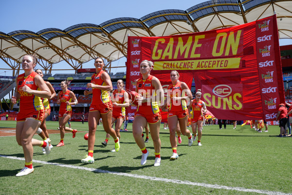 AFLW 2024 Round 06 - Gold Coast v Essendon - A-55126422