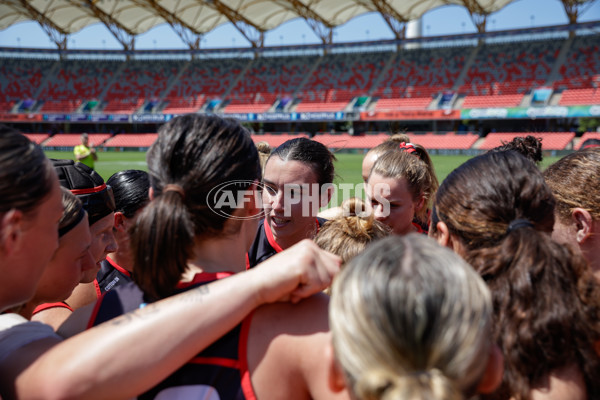 AFLW 2024 Round 06 - Gold Coast v Essendon - A-55126424