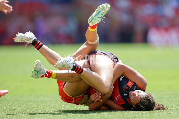 AFLW 2024 Round 06 - Gold Coast v Essendon - A-55126426