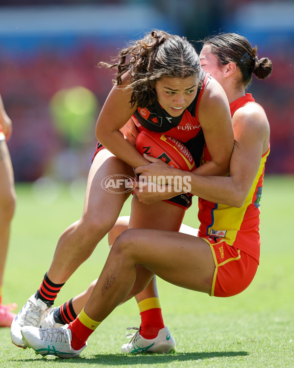 AFLW 2024 Round 06 - Gold Coast v Essendon - A-55126427