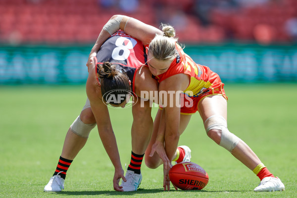 AFLW 2024 Round 06 - Gold Coast v Essendon - A-55126443