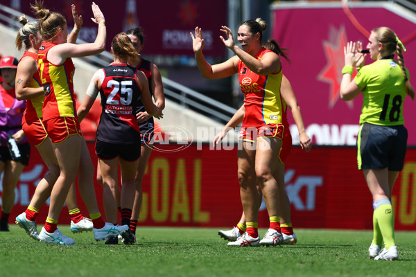 AFLW 2024 Round 06 - Gold Coast v Essendon - A-55126462