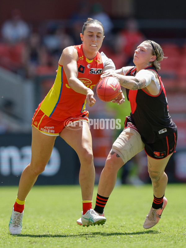 AFLW 2024 Round 06 - Gold Coast v Essendon - A-55126470