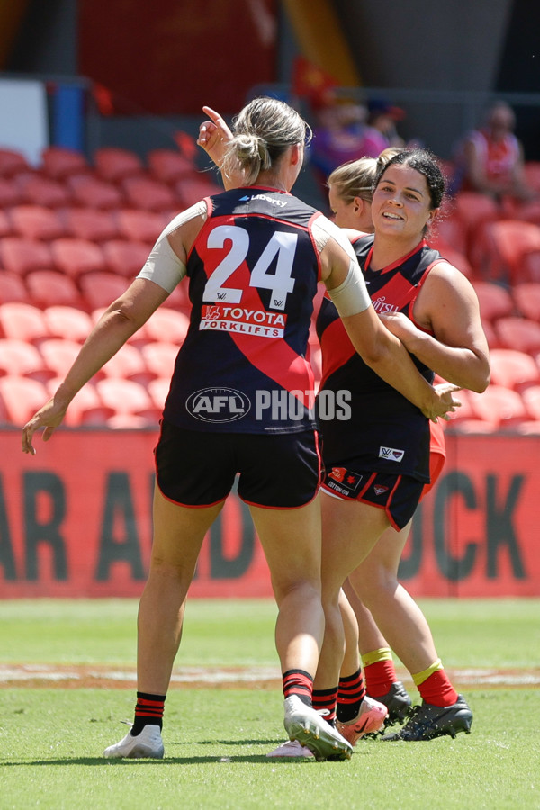 AFLW 2024 Round 06 - Gold Coast v Essendon - A-55126472