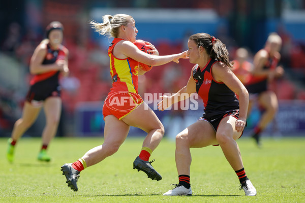 AFLW 2024 Round 06 - Gold Coast v Essendon - A-55126476