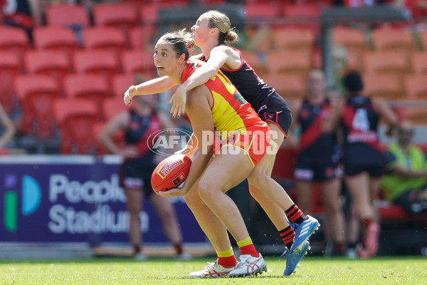 AFLW 2024 Round 06 - Gold Coast v Essendon - A-55128240