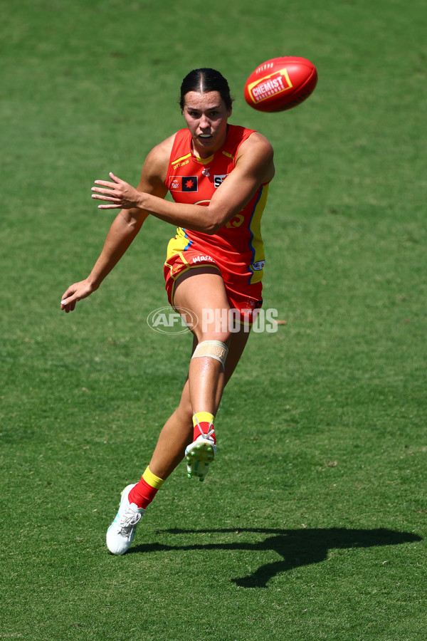 AFLW 2024 Round 06 - Gold Coast v Essendon - A-55128260
