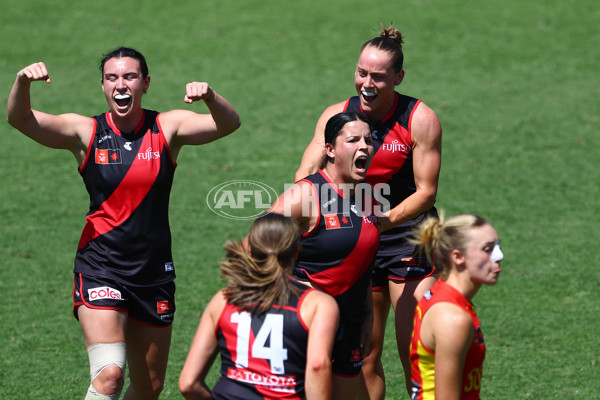 AFLW 2024 Round 06 - Gold Coast v Essendon - A-55128264