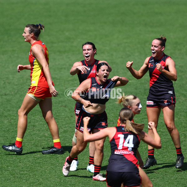 AFLW 2024 Round 06 - Gold Coast v Essendon - A-55129135