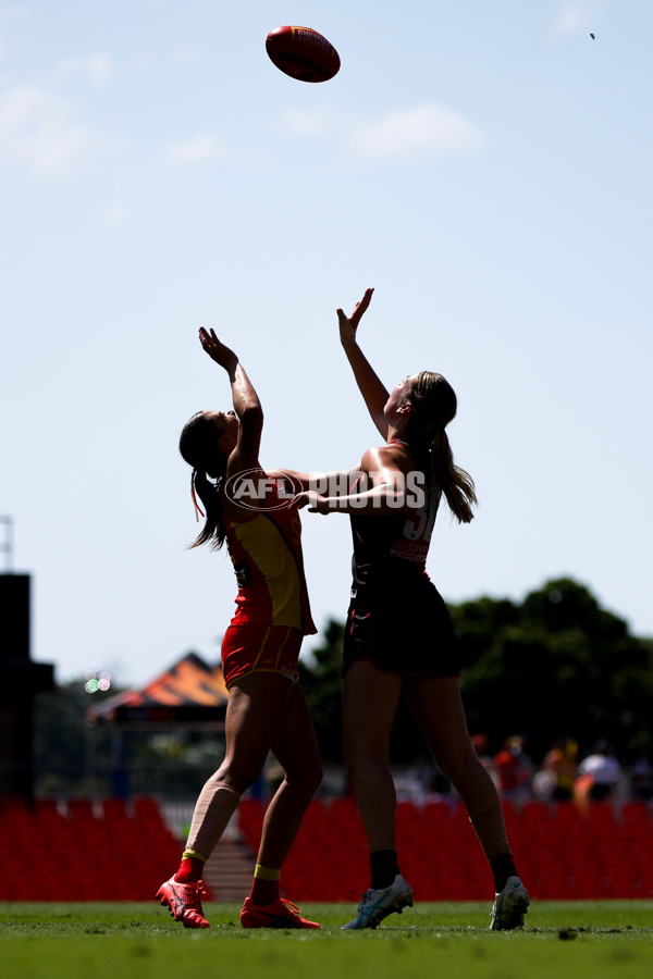 AFLW 2024 Round 06 - Gold Coast v Essendon - A-55129221