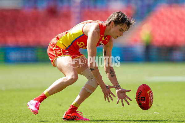AFLW 2024 Round 06 - Gold Coast v Essendon - A-55129225