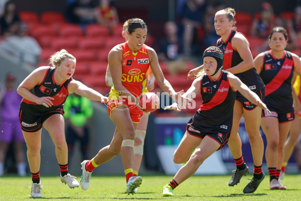 AFLW 2024 Round 06 - Gold Coast v Essendon - A-55130880