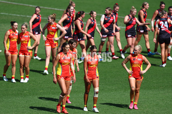 AFLW 2024 Round 06 - Gold Coast v Essendon - A-55130925