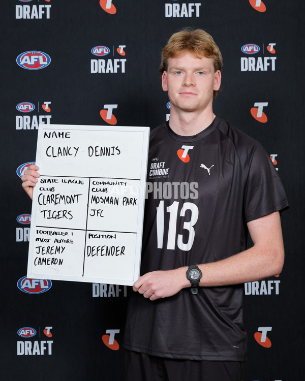 AFL 2024 Media - AFL National Draft Combine - A-55152030