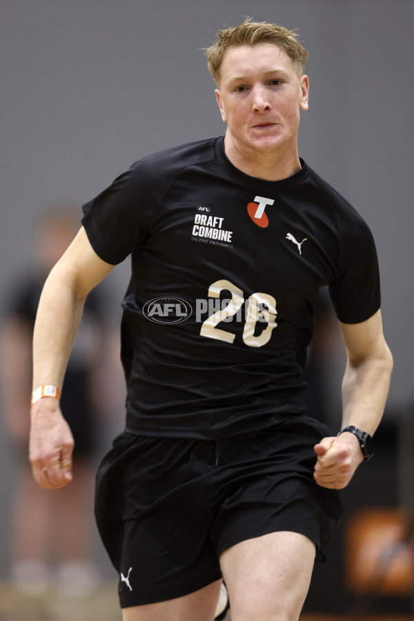 AFL 2024 Media - AFL National Draft Combine - A-55160126