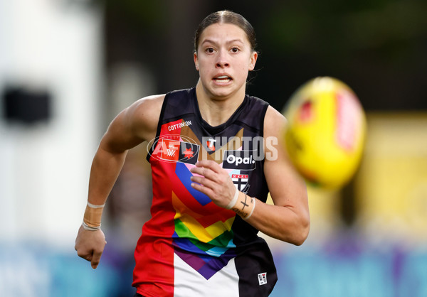 AFLW 2024 Round 07 - St Kilda v GWS - A-55205886
