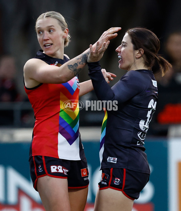 AFLW 2024 Round 07 - St Kilda v GWS - A-55207243