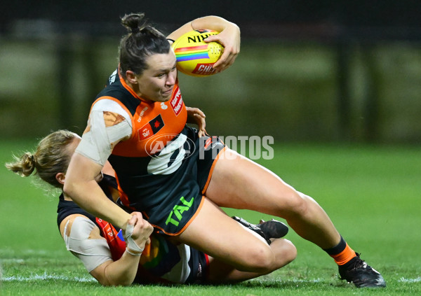 AFLW 2024 Round 07 - St Kilda v GWS - A-55208992