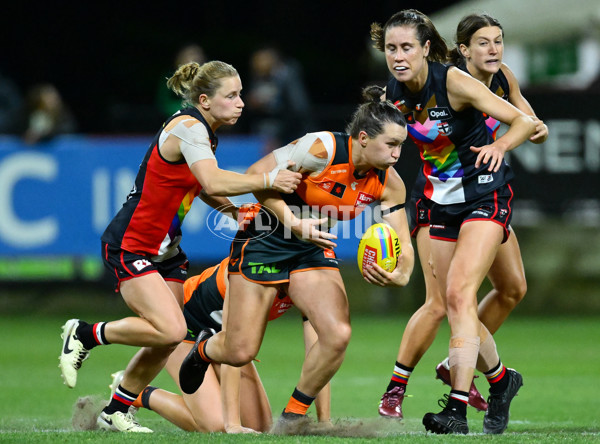 AFLW 2024 Round 07 - St Kilda v GWS - A-55209780