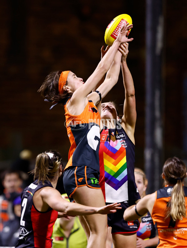 AFLW 2024 Round 07 - St Kilda v GWS - A-55209787