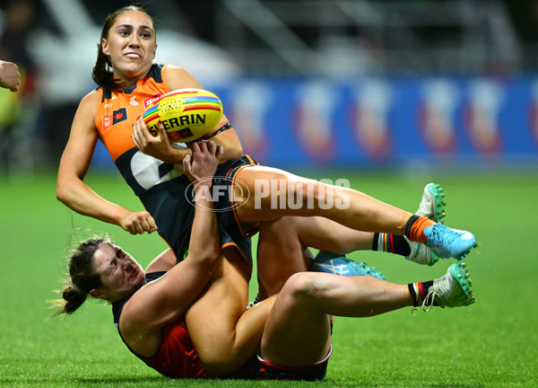 AFLW 2024 Round 07 - St Kilda v GWS - A-55211452