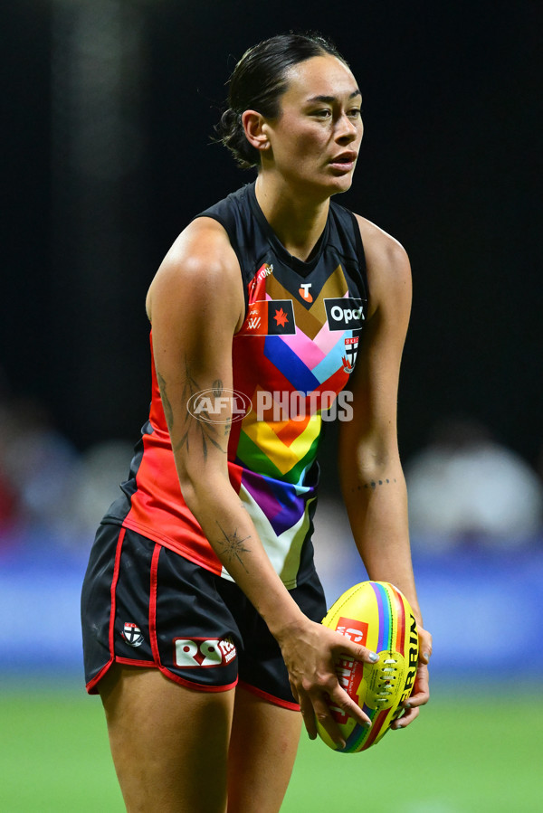 AFLW 2024 Round 07 - St Kilda v GWS - A-55211493