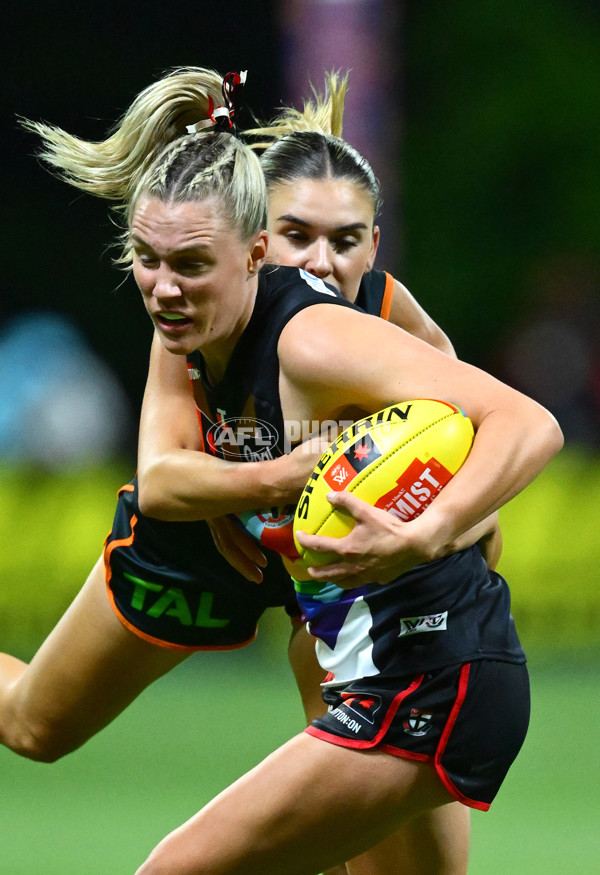 AFLW 2024 Round 07 - St Kilda v GWS - A-55211499