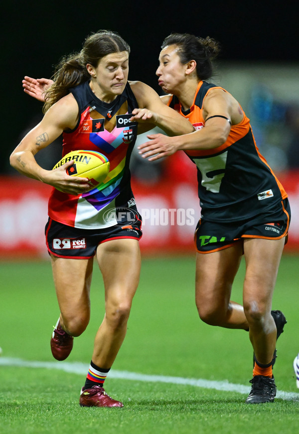 AFLW 2024 Round 07 - St Kilda v GWS - A-55211506