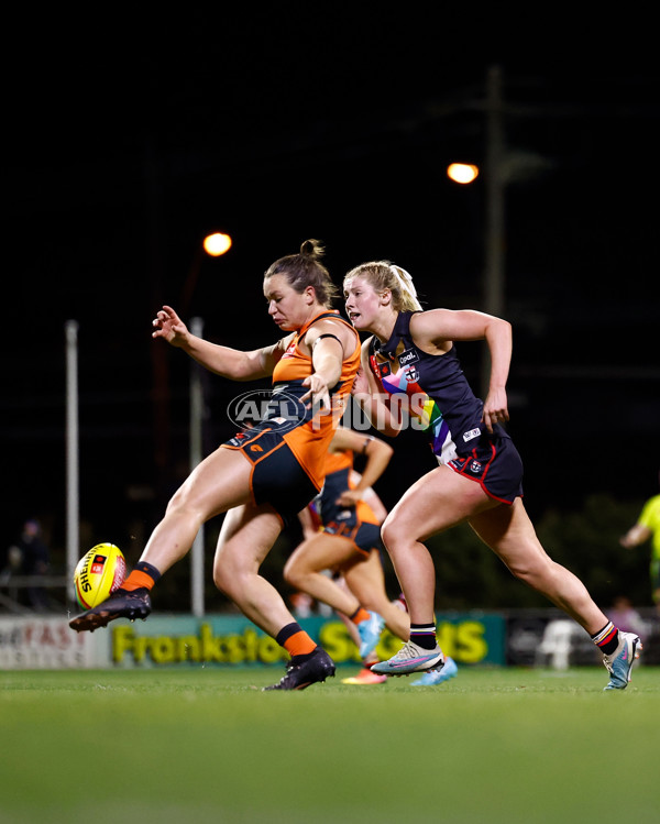 AFLW 2024 Round 07 - St Kilda v GWS - A-55212463