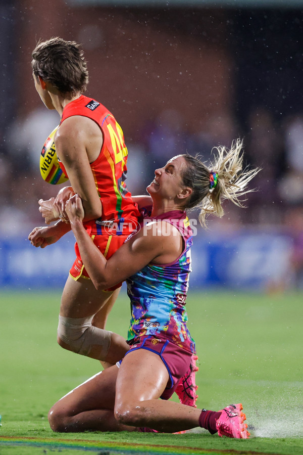 AFLW 2024 Round 07 - Brisbane v Gold Coast - A-55255732