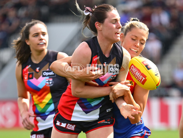 AFLW 2024 Round 07 - St Kilda v Melbourne - A-55269830