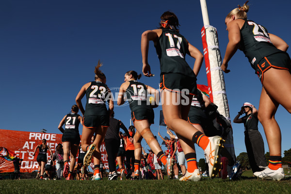 AFLW 2024 Round 07 - GWS v Adelaide - A-55275084