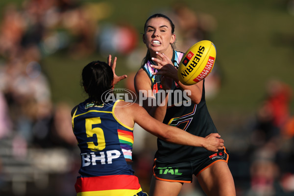 AFLW 2024 Round 07 - GWS v Adelaide - A-55275177