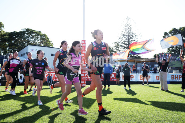 AFLW 2024 Round 07 - GWS v Adelaide - A-55275895