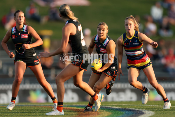 AFLW 2024 Round 07 - GWS v Adelaide - A-55281070