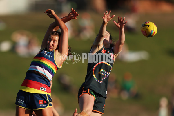 AFLW 2024 Round 07 - GWS v Adelaide - A-55281664