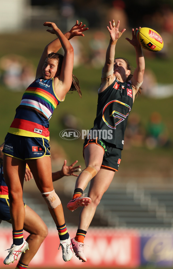 AFLW 2024 Round 07 - GWS v Adelaide - A-55281665