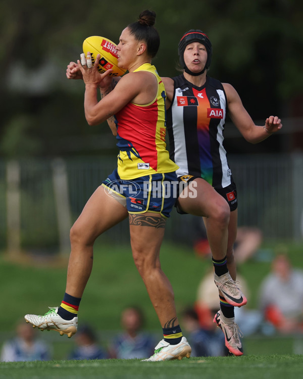 AFLW 2024 Round 08 - Collingwood v Adelaide - A-55383697