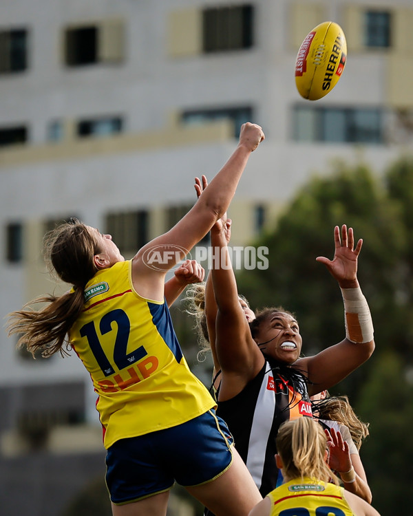 AFLW 2024 Round 08 - Collingwood v Adelaide - A-55383747