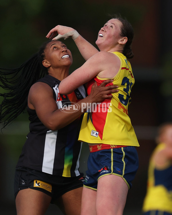 AFLW 2024 Round 08 - Collingwood v Adelaide - A-55386442