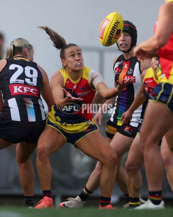 AFLW 2024 Round 08 - Collingwood v Adelaide - A-55386451