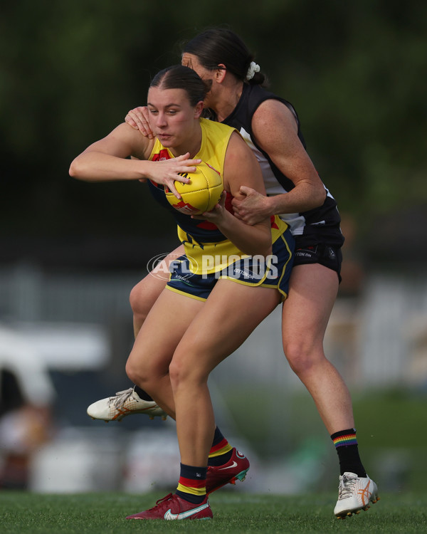 AFLW 2024 Round 08 - Collingwood v Adelaide - A-55387311