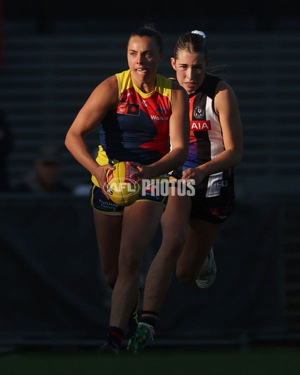 AFLW 2024 Round 08 - Collingwood v Adelaide - A-55387371